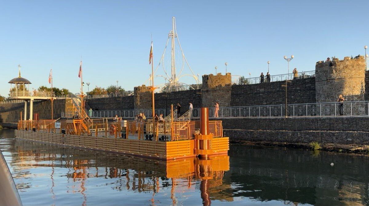 В Ростовской области запустили понтонный причал «Дон-4» в станице Романовская - фото 1