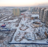 Ход строительства дома 2, корпус 1, 6 этап в ЖК Чижи -