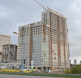 Ход строительства дома 1 в ЖК Новый Виз -