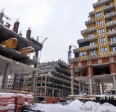 Ход строительства дома 2 в ЖК Scala City -