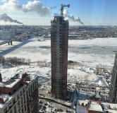 Ход строительства дома секция 4.2 в ЖК Чернышевский -