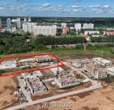 Ход строительства дома Литер 20 в ЖК Свой Берег -