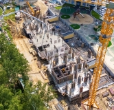 Ход строительства дома № 2, корпус 21 в ЖК Горизонт -