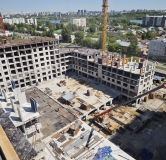 Ход строительства дома 1 в ЖК Q на Кулагина -