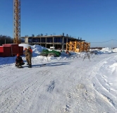 Ход строительства дома № 1 в ЖК Новое Ольгино -