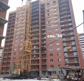 Ход строительства дома № 55 в ЖК Новая Самара -