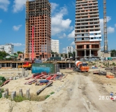 Ход строительства дома 2 в ЖК Scala City -