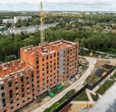 Ход строительства дома 2 в ЖК Бирюзова Парк -