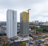 Ход строительства дома 3,4 в ЖК Лето на Титова -