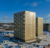 Ход строительства дома корпус 5 в ЖК Савин парк -