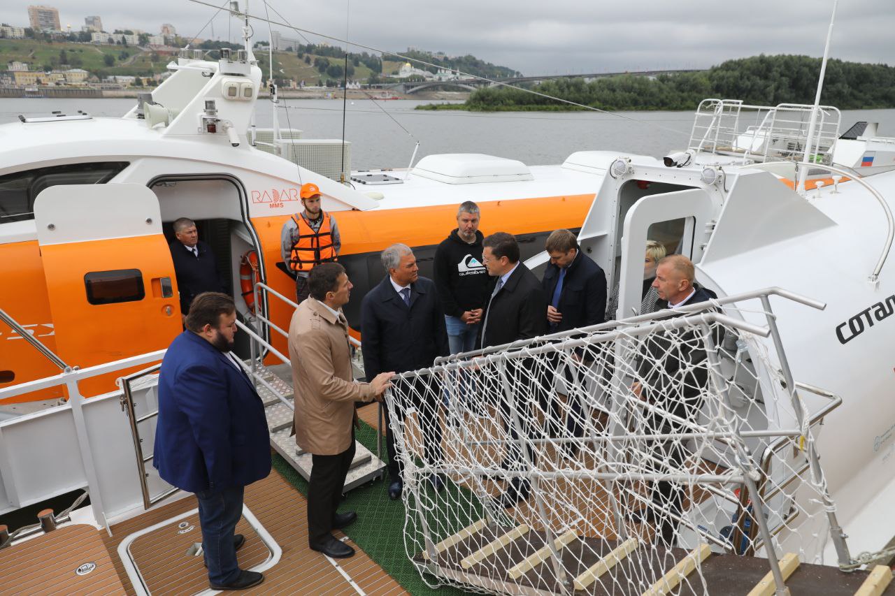 В Нижнем Новгороде представлено новое речное пассажирское судно «Соталия» - фото 1