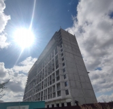 Ход строительства дома 47б, секция Б в ЖК Южный сити -