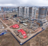 Ход строительства дома 2, 4 этап в ЖК Чижи -