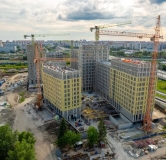 Ход строительства дома № 28 (ГП-1) в ЖК Новатор -