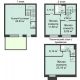 4 комнатный таунхаус 105 м² в КП Баден-Баден, дом № 26 (от 73 до 105 м2) - планировка