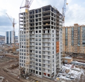 Ход строительства дома 3.2.2 в ЖК Остров на Норильской -