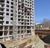Ход строительства дома 83 в ЖК Шаумяна 77 -