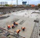 Ход строительства дома 22А, корпус 1 в ЖД Гений -