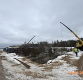 Ход строительства дома 8 в ЖК Изыскателей 219 -