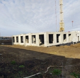 Ход строительства дома 60 в ЖК Лугометрия -