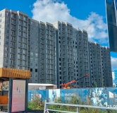 Ход строительства дома 75 в ЖК Радужные дворы -