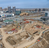 Ход строительства дома 1 в ЖК Небо над Енисеем -