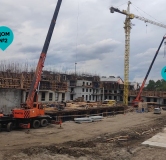 Ход строительства дома 2 в ЖК Новые Горизонты на Советской -