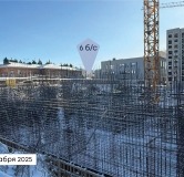 Ход строительства дома секция 4 в ЖК Вектор премиум-квартал -