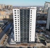 Ход строительства дома № 2.2 в ЖК Белый квартал на Спандаряна -