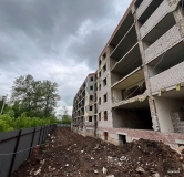 Ход строительства дома 25 в ЖК По ул. Комарова -