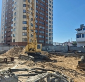 Ход строительства дома 6 в ЖК Высота Сити -