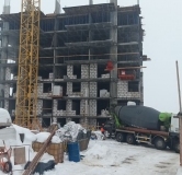 Ход строительства дома № 21 в ЖК Академический -