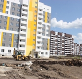 Ход строительства дома 13 в ЖК Арбековская Застава -