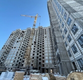 Ход строительства дома 3 в ЖК Династия -