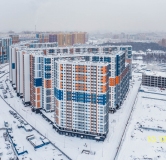 Ход строительства дома 18.4 в ЖК Полис на Комендантском -