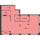 4 комнатные апартаменты 136,04 м² в Квартал 1А Первомайская, дом №3 - планировка