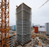 Ход строительства дома 61, корпус 1 в ЖК Сердце Сибири -