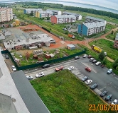 Ход строительства дома 34 в ЖК Белый Хутор -