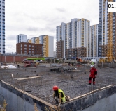 Ход строительства дома 1.2 в ЖК Риверсайд (Riverside) -