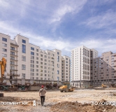 Ход строительства дома 19.1.7, 19.1.8 в ЖК А Плюс -