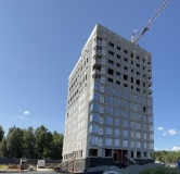 Ход строительства дома 3 в ЖК Разум в Академическом -