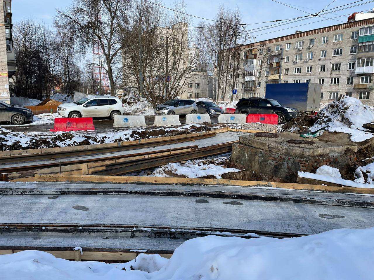 Замена трамвайных путей на городском кольце Нижнего Новгорода начнется 3 апреля