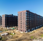 Ход строительства дома Литер 1.3 в ЖК Зеленая территория -