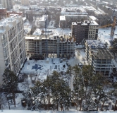 Ход строительства дома 13 в ЖК Квартал на Российской -