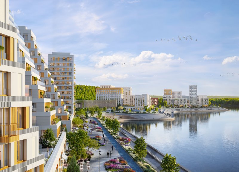 Дом № 4 в СТАТУС на Гребном канале от GloraX - фото 1