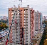 Ход строительства дома 39 в ЖК Живи! в Рыбацком -