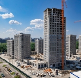 Ход строительства дома 4 к1, ГП-13 (2 этап) в ЖК Айвазовский (Айвазовский City) -