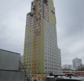 Ход строительства дома 1 в ЖК Форма -