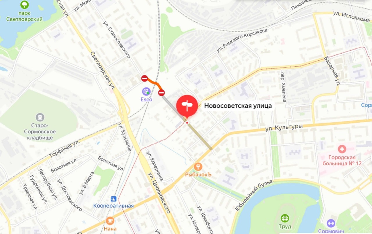 Движение по временному переезду на Новосоветской закроют с июля - фото 1
