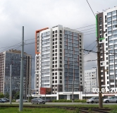 Ход строительства дома 17А-28 в ЖК Вивальди -